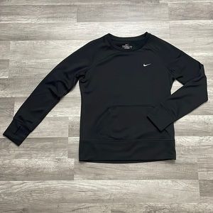 Nike Black Crew-Neck Sweatshirt